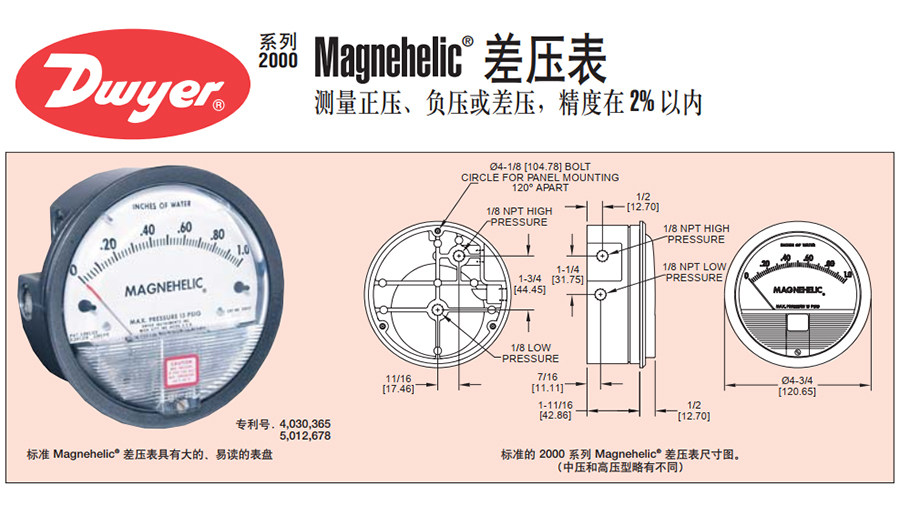 Dwyer差压表-图1